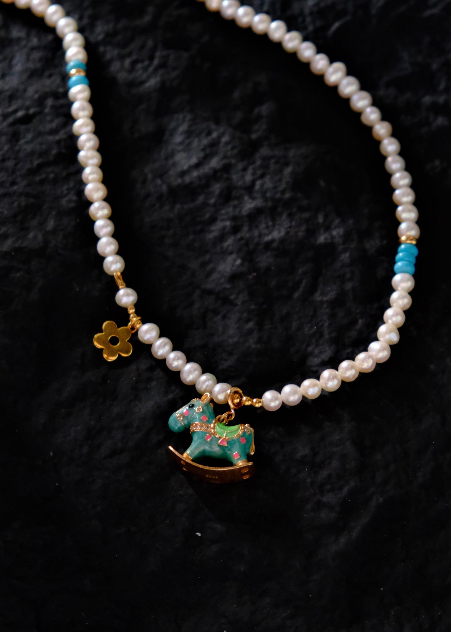 Aurora Pony Necklace