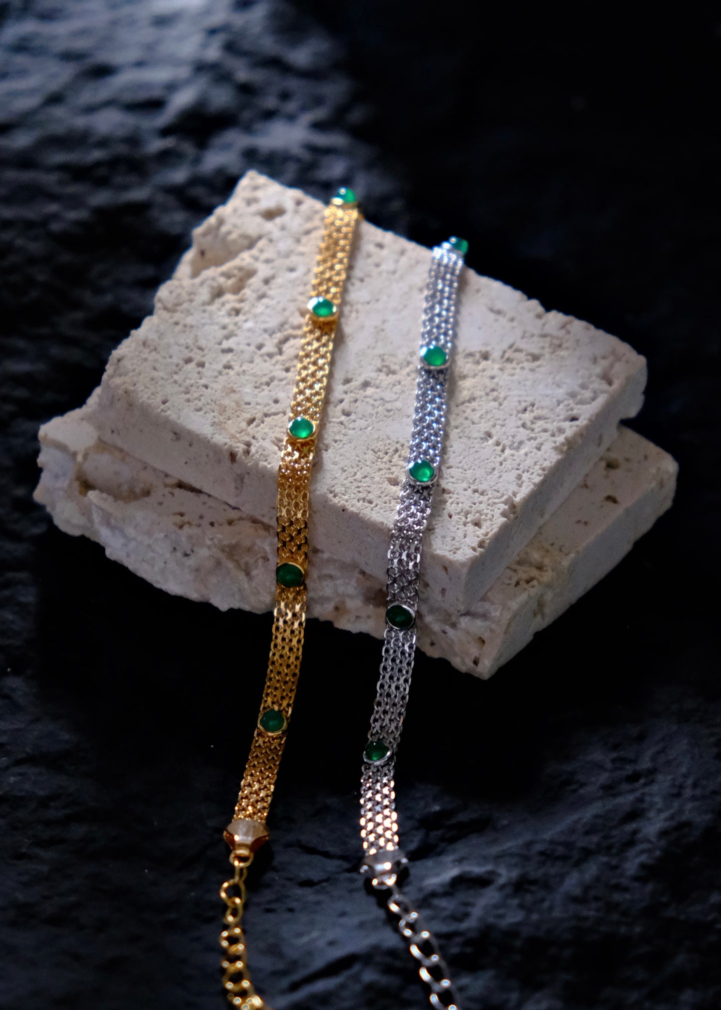Fortune Emerald Bracelet